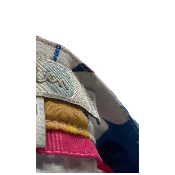 Boden Red and Blue V-Neck Midi Sundress - Picture 3 of 3